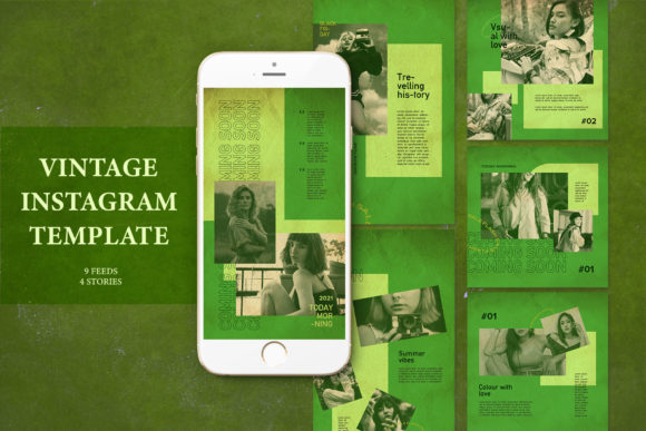Bring Nostalgic Charm to Your Feed with Vintage Instagram Templates