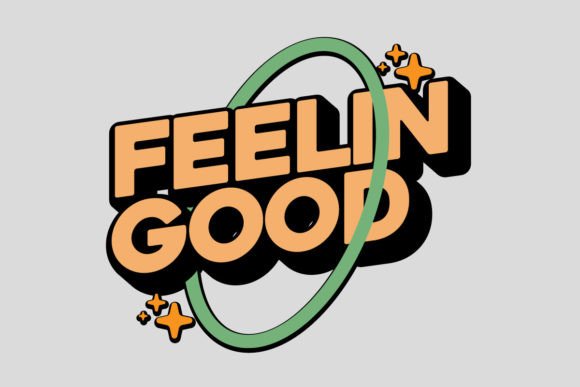 Feelin Good T-shirt Design Templates: Your Next Streetwear Staple