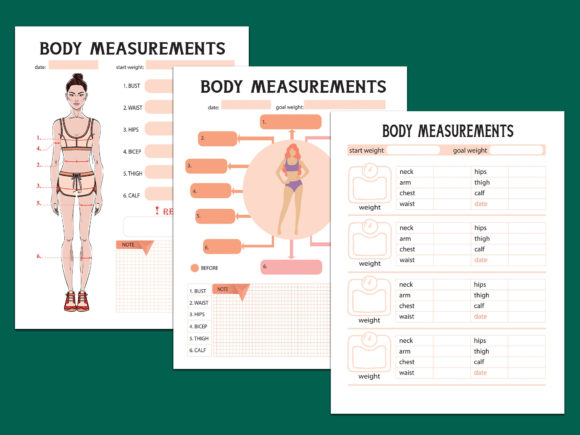 Master Your Sizing: The Body Measurements 3 Templates Set
