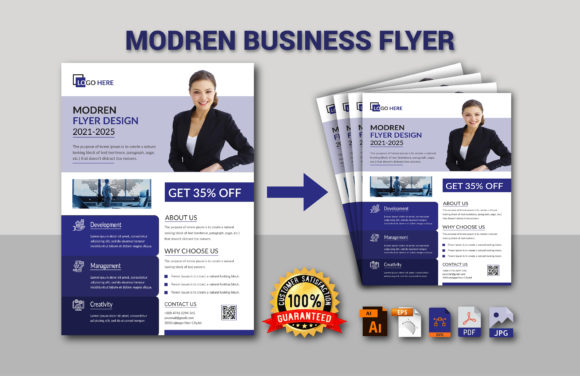 Modern Flyer or Brochure Templates for Any Project
