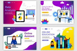 Modern Web Templates: Industry & Strategy Illustrations