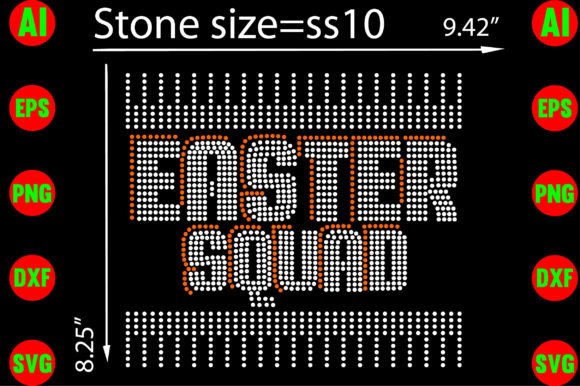 Sparkle Your Spring Crafts with Easter Squad Rhinestone Templates